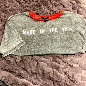 “Made In The 90’s” Forever 21 Crop Top